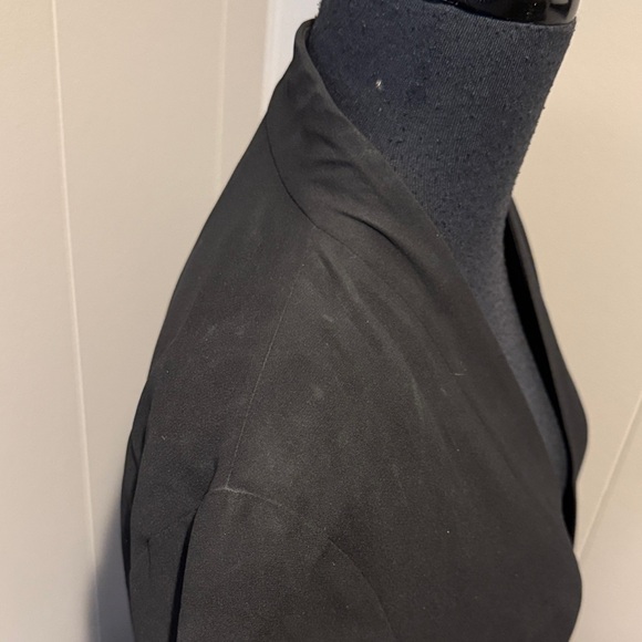 B25 Eileen Fisher Black Women's Small  Jacket Minimalist Preppy Office - Picture 8 of 8